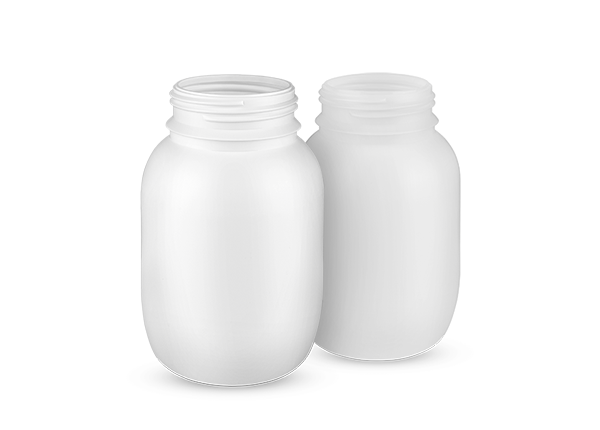 Frasco 500ml em PEAD ou COEX, boca 63mm 